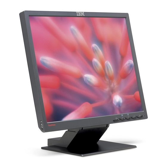 IBM ThinkVision L190 Benutzerhandbuch