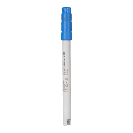 Endress+Hauser Memosens CPL E-Serie Betriebsanleitung