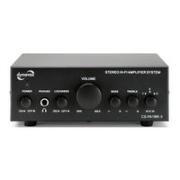 DynaVox cs-pa1 Bedienungsanleitung