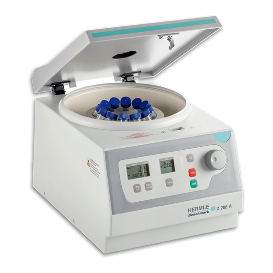Hermle Z 206 A Serviceanleitung