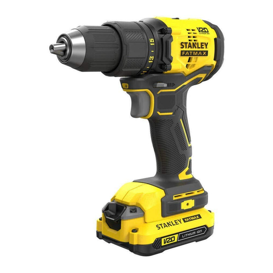 Stanley FATMAX SFMCD710 Bersetzt Von Den Originalanweisungen