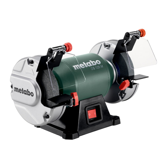 Metabo DS 125 M Originalbetriebsanleitung