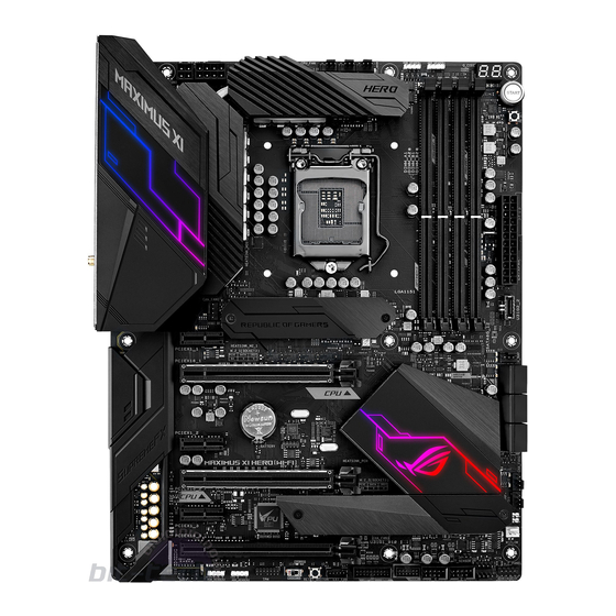 Asus ROG MAXIMUS XI HERO Handbuch