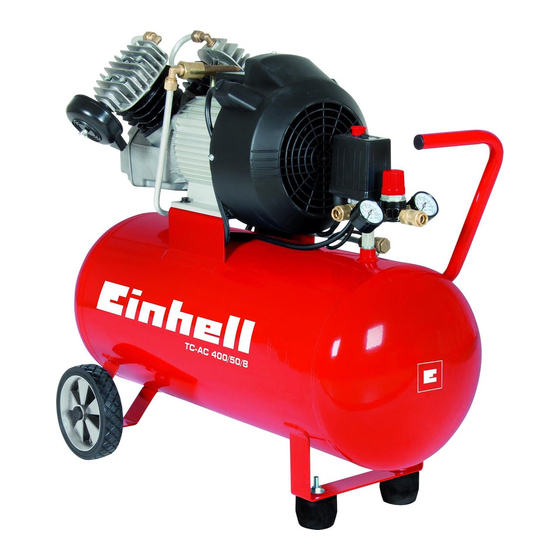 EINHELL TC-AC 400/50/8 Originalbetriebsanleitung