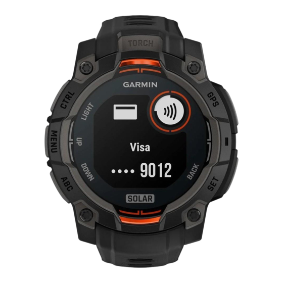 Garmin INSTINCT 3 SOLAR Benutzerhandbuch