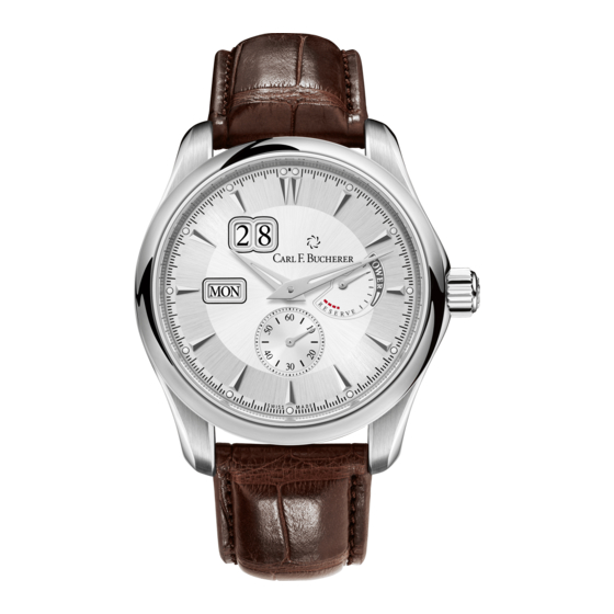 Carl F. Bucherer Manero Powerreserve Bedienungsanleitung