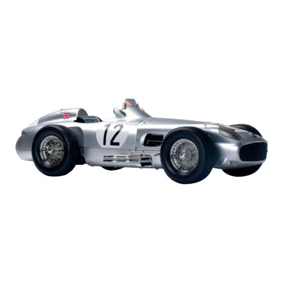 Agora Models MERCEDES-BENZ W196R Bauanleitungen