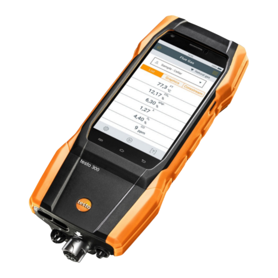 testo 300 Bedienungsanleitung