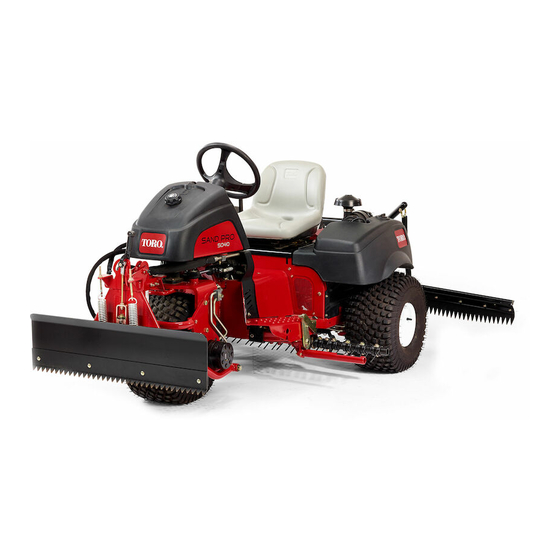Toro Sand Pro 3040 Bedienungsanleitung