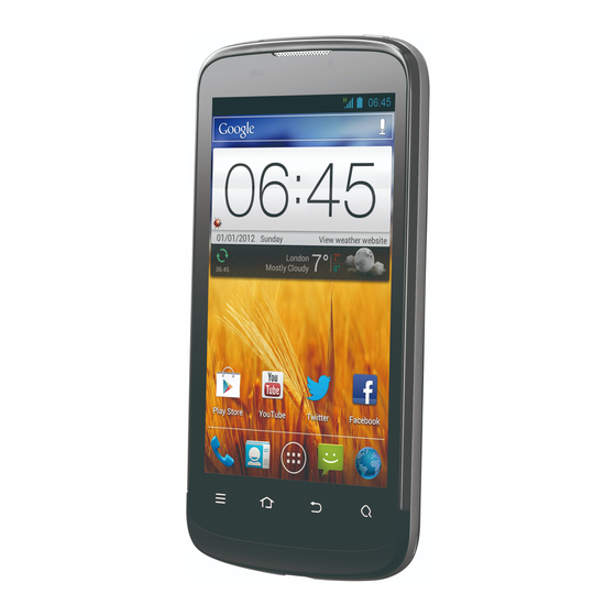ZTE Blade III Kurzanleitung