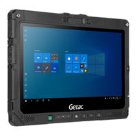 Getac K120 Serie Bedienungsanleitung