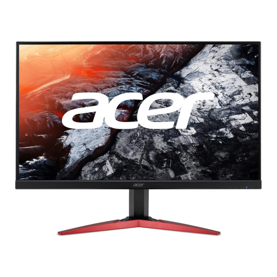 Acer KG251Q Benutzerhandbuch