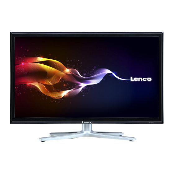 LENCO LED-2419 BLACK Bedienungsanleitung