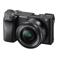 Sony Alpha 6300 Handbuch