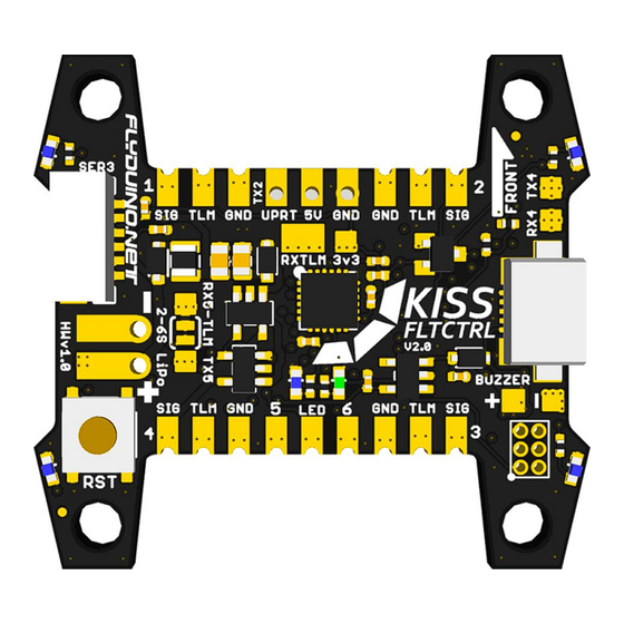 Flyduino KISS FC V2 Handbuch