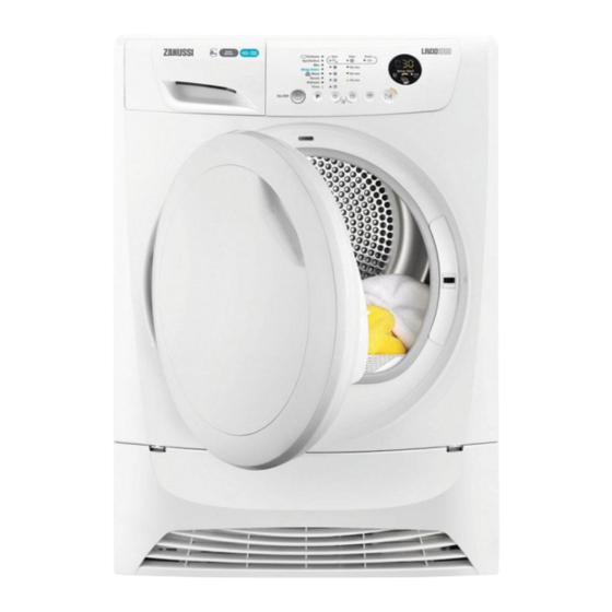 Zanussi ZDH8333PZ Benutzerinformation