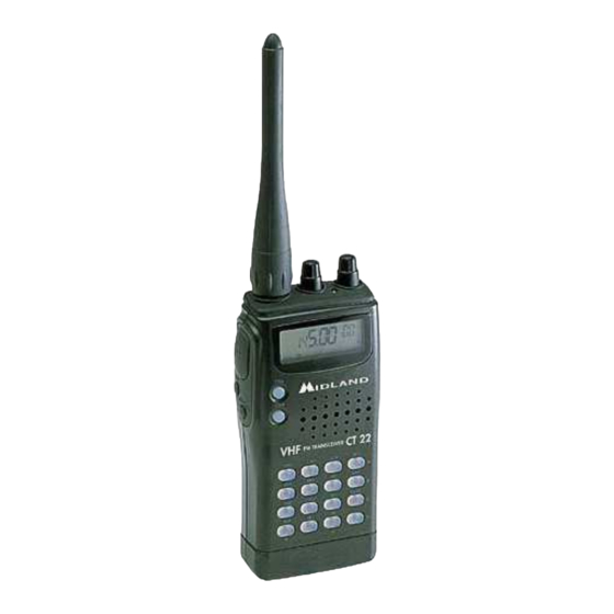 Midland CT-22 Bedienungsanleitung