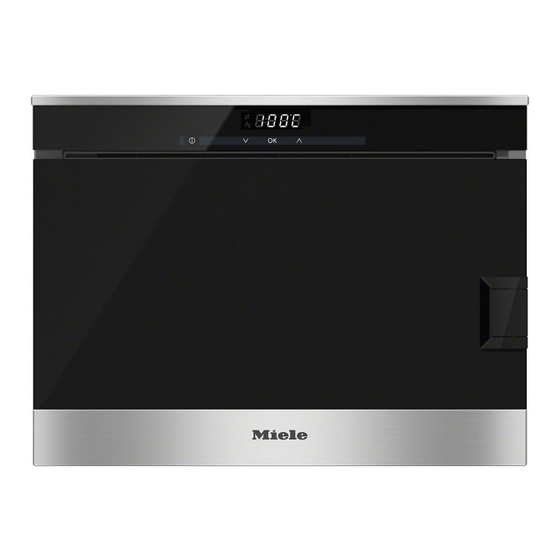 Miele DG 6020 Gebrauchsanweisung