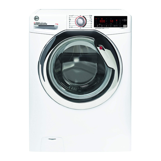 Hoover H3WS437TAMCE/1-S Bedienungsanleitung