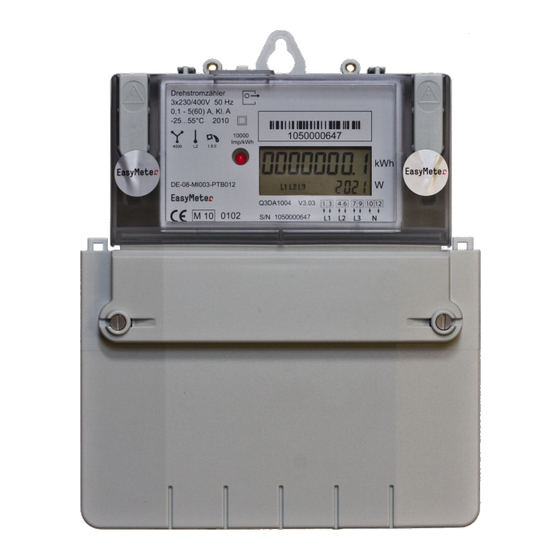 easyMeter Q3D Betriebsanleitung