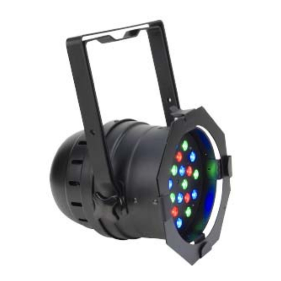 ADJ PRO 64B LED RC Bedienungsanleitung