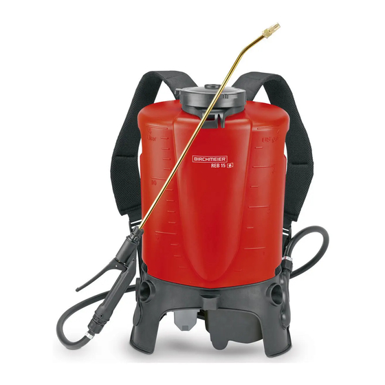 Birchmeier REB 15 AZ2 Gebrauchsanleitung