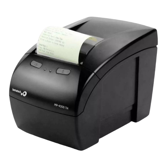 Bematech MP-4000 TH Schnellstartanleitung