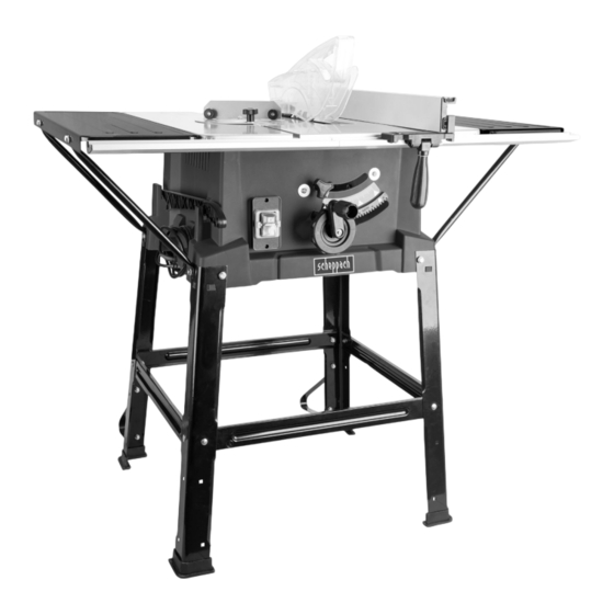 Scheppach HS110 Originalbetriebsanleitung