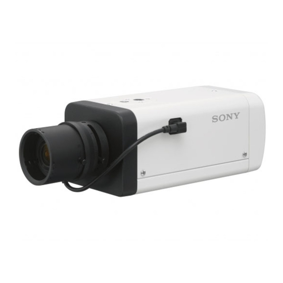 Sony SNC-VB640 Installationsanleitung