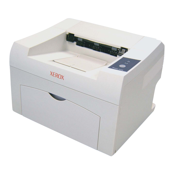 Xerox Phaser 3124/B, Phaser 3125/B Benutzerhandbuch