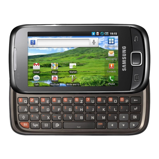 Samsung GALAXY 551 GT-I5510 Benutzerhandbuch