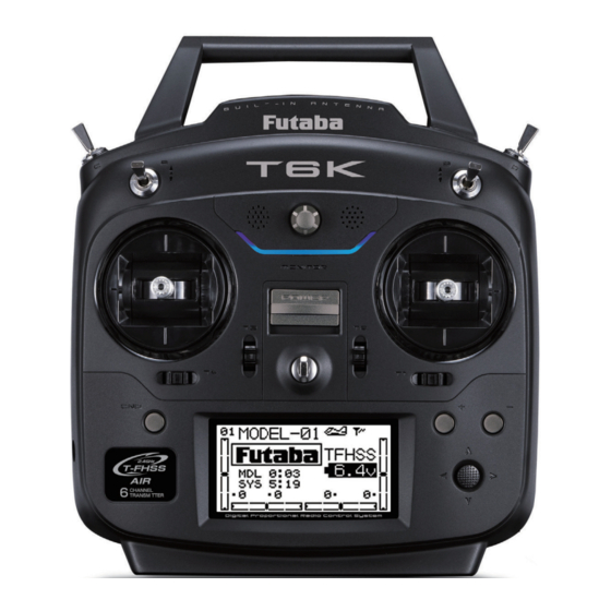 FUTABA T6K Bedienungsanleitung