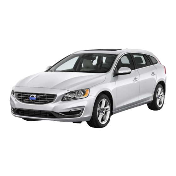 Volvo V60 Cross Country Betriebsanleitung