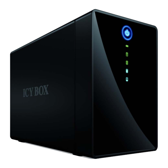 Icy Box IB-NAS5520 Schnellstartanleitung