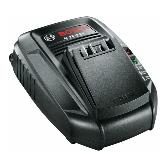 Bosch AL 1830 CV Originalbetriebsanleitung