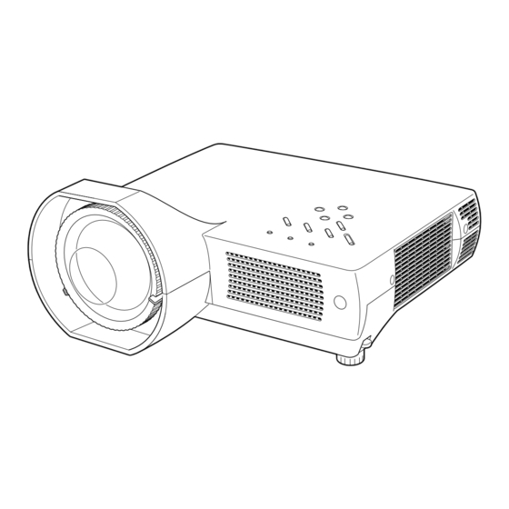 Sanyo PLC-WXL46 Bedienungsanleitung