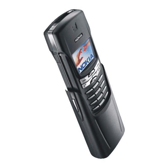 Nokia 8910i Bedienungsanleitung
