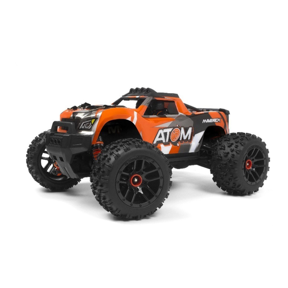 HPI Racing Maverick ATOM Schnellstartanleitung