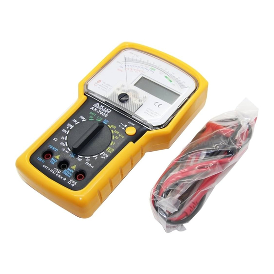 Axio MET AX-7030 Bedienungsanleitung