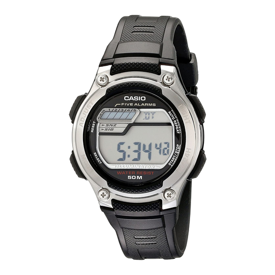 Casio 3241 Bedienerführung