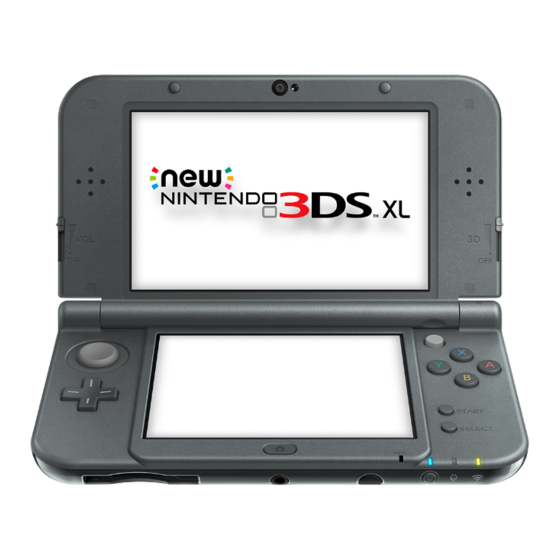 Nintendo  3DSXL Bedienungsanleitung