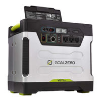 GOAL ZERO Yeti 1250 Bedienungsanleitung