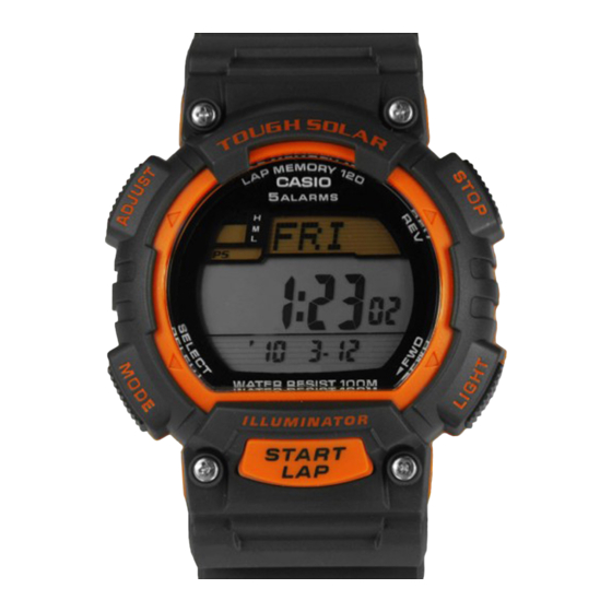 Casio 3425 Bedienerführung