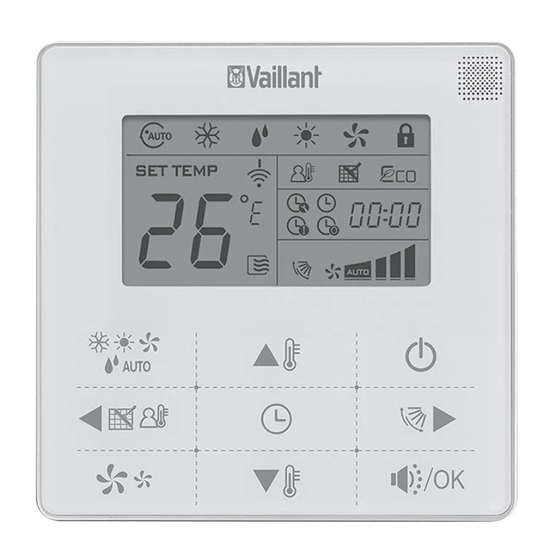 Vaillant VA 1-WC WK Betriebsanleitung