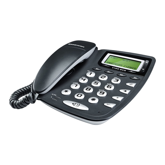 SAGEMCOM C120 ECO Gebrauchsanweisung