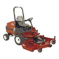 Toro Groundsmaster series Bedienungsanleitung