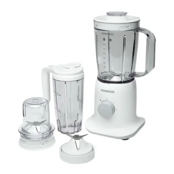 Kenwood BL220 series Bedienungsanleitungen