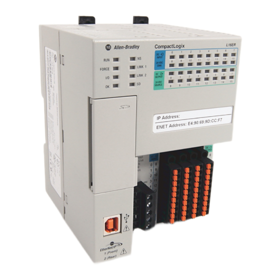 Rockwell Automation Allen-Bradley CompactLogix 5370 Benutzerhandbuch