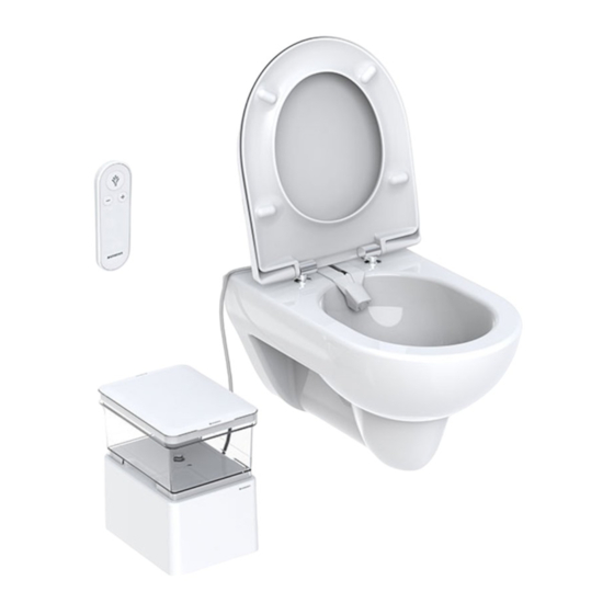 Geberit AQUACLEAN CAMA Bedienungsanleitung