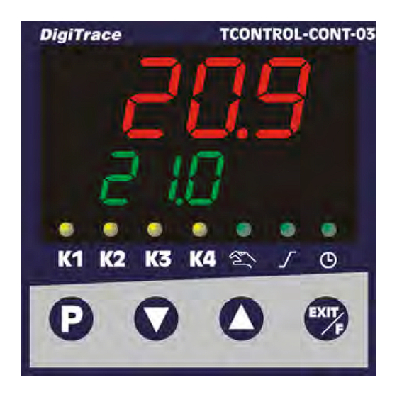 Ziegler  Engineering DigiTrace TCONTROL-CONT-03 Betriebs- Und Montageanleitung